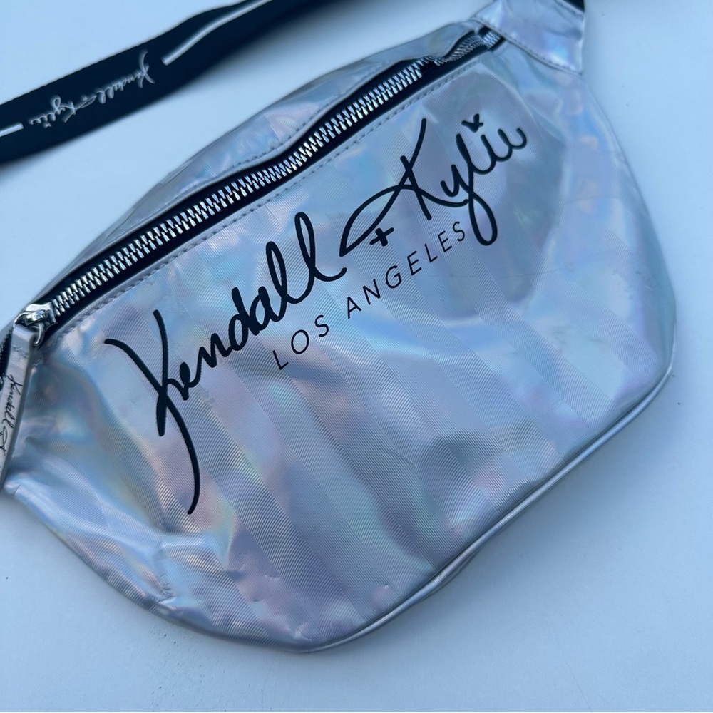 Kendall & Kylie Iridescent Fanny Pack Belt Bag